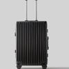 BARACKJIE 20-inch Aluminum Frame Hardshell Suitcase