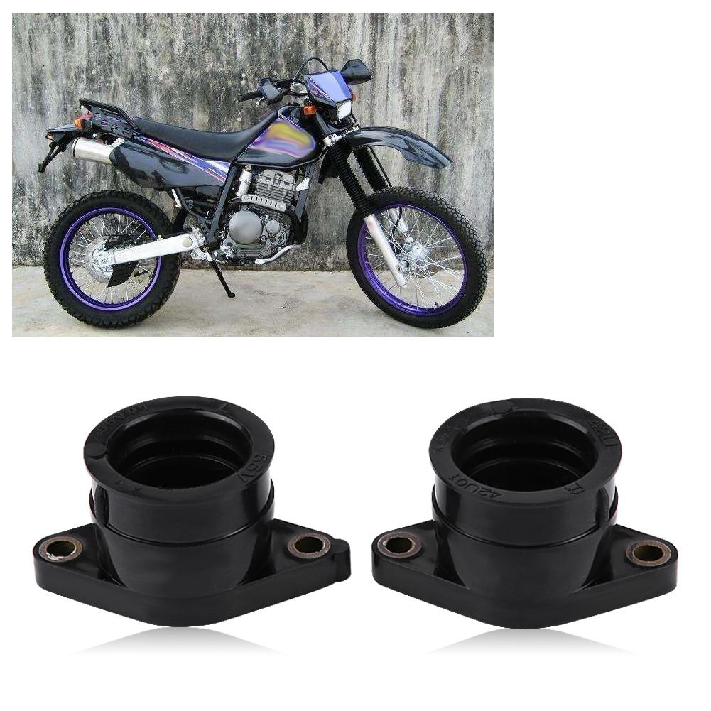 2Psc Carburetor Carb Intake Manifold Boot for Yamaha TT350 86 87 XT350 85 00 42U 13596 01 00