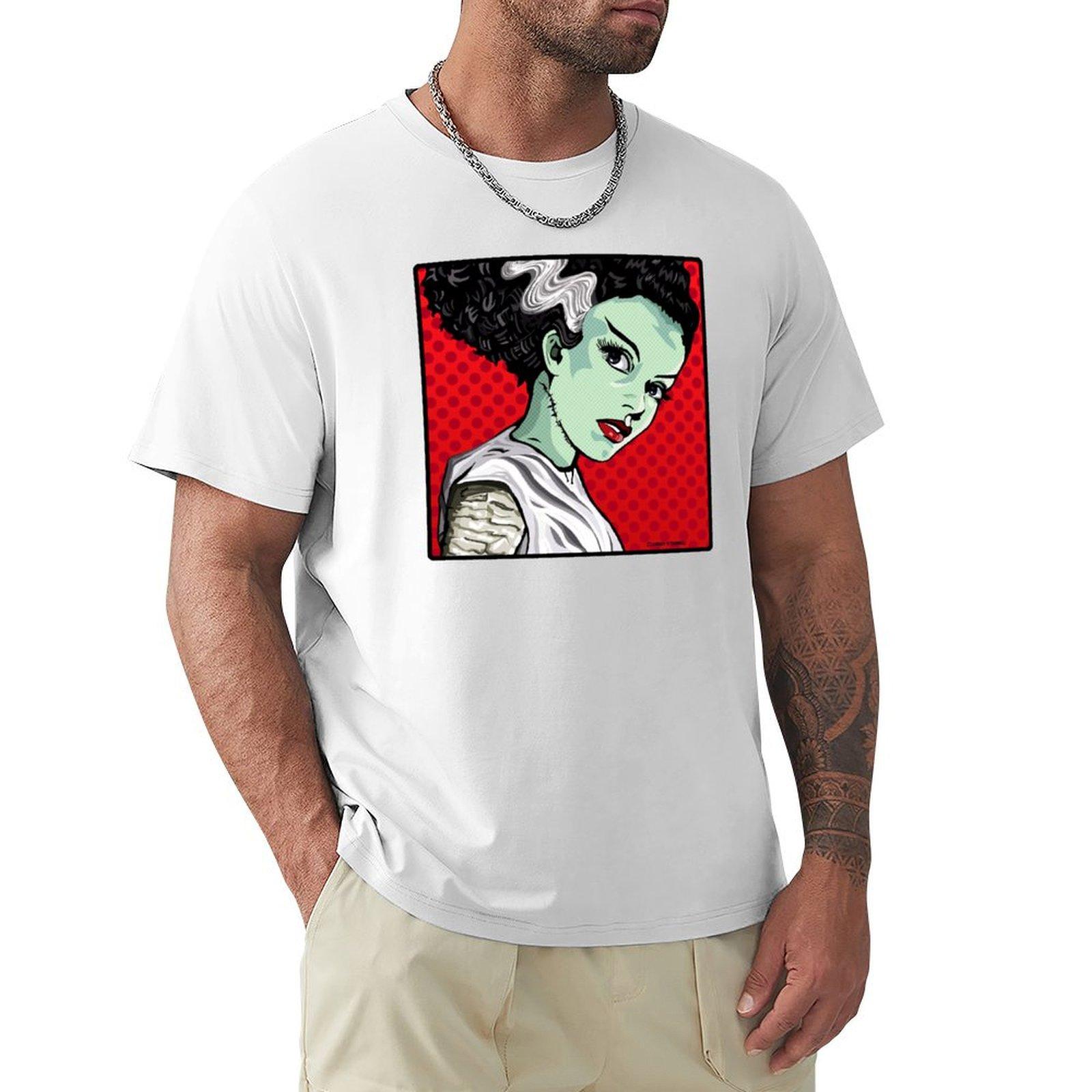 The Bride Of Lichtenstein Tshirt All Match Basic Short Sleeve Top S