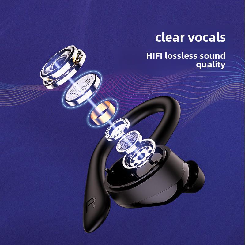 Căști Sport Wireless Bluetooth cu Anulare a Zgomotului: Căști In-ear, Rezistente la Apă pentru Telefon, Gaming și Alergare