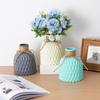 Modern Imitation Ceramic Vase Flower Pot Home Decoration Plastic Vase Nordic Style Flower Arrangement Home Decoration.