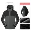 Anpassbares Team Windbreaker Set: Outdoor Drei-in-Eins mit Logodruck und herausnehmbarem Daunenfutter
