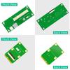 Adapter Mini PCIE na PCIExpress X8 z kablem przedłużającym płytę USB2.0. 4-pinowa podkładka magnetyczna z zasilaniem, instalacja pionowa