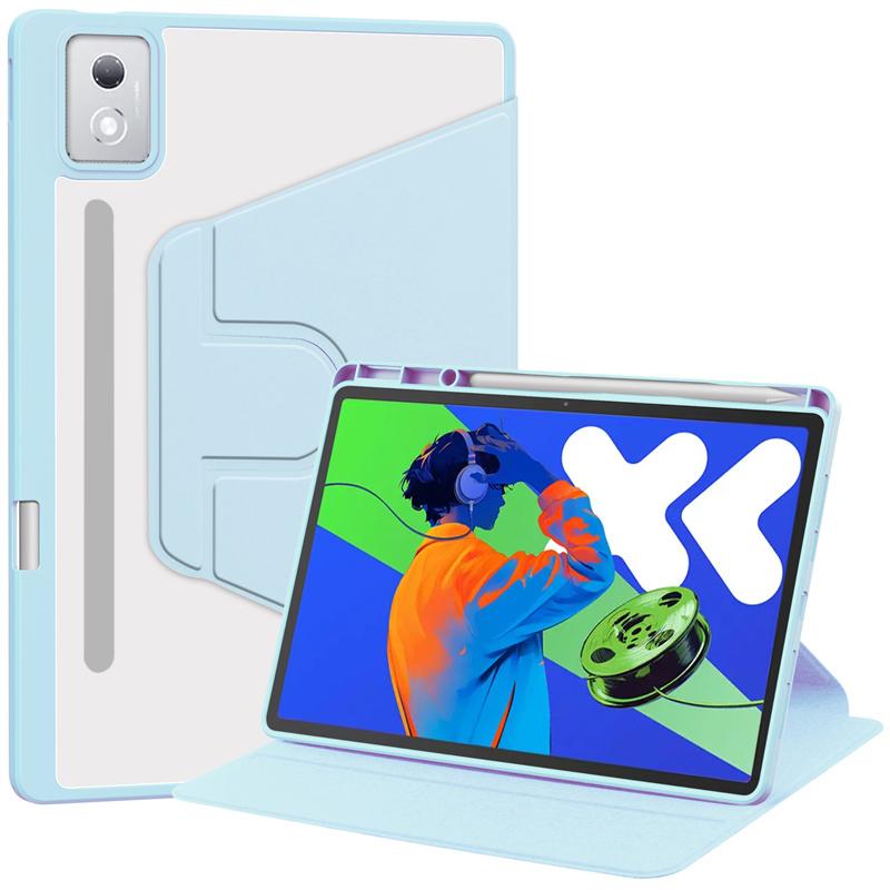 Pour étui Idea Tab Pro 12.7 avec porte-stylo, support rigide en acrylique rotatif à 360 degrés, pour étui Idea Tab Pro 12 7 pouces tb373fu Idea Tab Pro 12.7 in