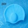 Long Hair Swim Cap Adults Silicone Swimming Cap, Waterproof Non-slip Elastic Pool Hat, Men Comfortable Women Ear Protection Bathing for Short