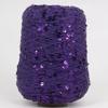 Hand-Knitted Bright Cotton Yarn with Sequins, 3MM+6MM, Combed and Fancy