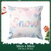 Christmas Decor Ball Pillowcase Printed Polyester 40/45/50Cm Throw Pillowcover Decorative Sofa Cushion Pillowslip Home Decor