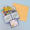 Colorful Flower Butterfly 3D Pop Up Birthday Greeting Card Wishing Mother's Day Cards  University