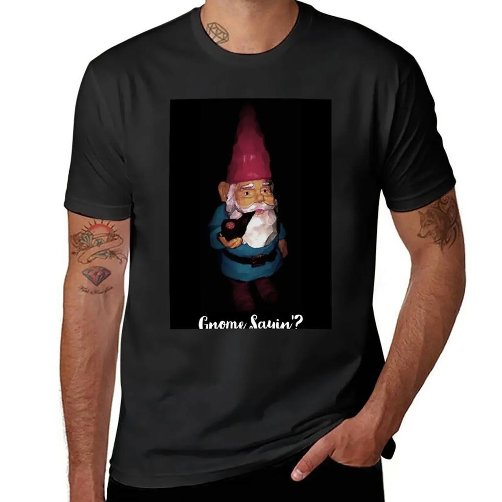 Gnome T-Shirt customs sweat men t shirt