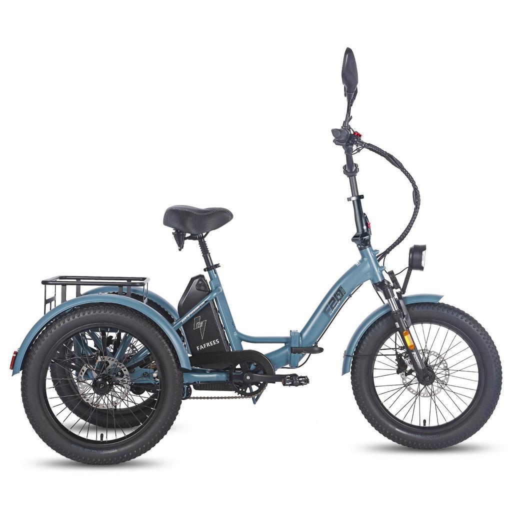 Elektrisches Lastenrad FAFREES F20 Mate 20" 750W Motor E-Bike Faltbar Höchstgeschwindigkeit 30 km/h Doppelte Hydraulikbremse Maximale Reichweite 115 km Zuladung 180 kg