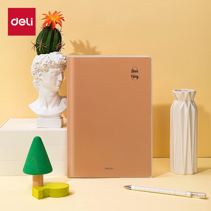 Deli 16K Simple Series Notebook, 80 Sheets