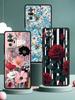 Oil Painting Flowers Pattern Design Phone Case Cover for Redmi 14C 10C Note 15 14 13 12 10 11 K40 Pro Plus 5G Soft TPU Shell
