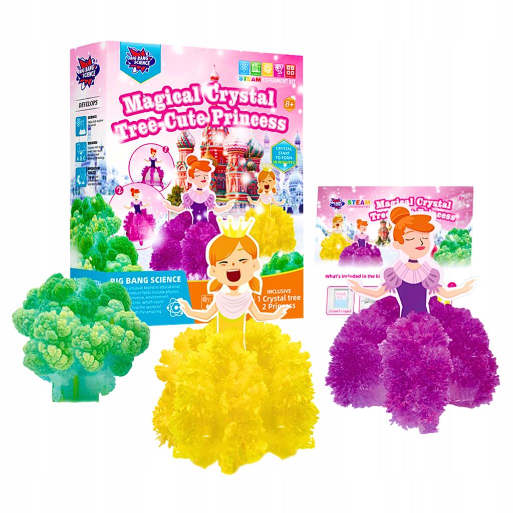 Crystal Princess Set Crystal Tree For Kids Education