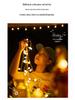 Canopy Tent Solar LED Star Lights for Outdoor Camping & Holiday Decorations