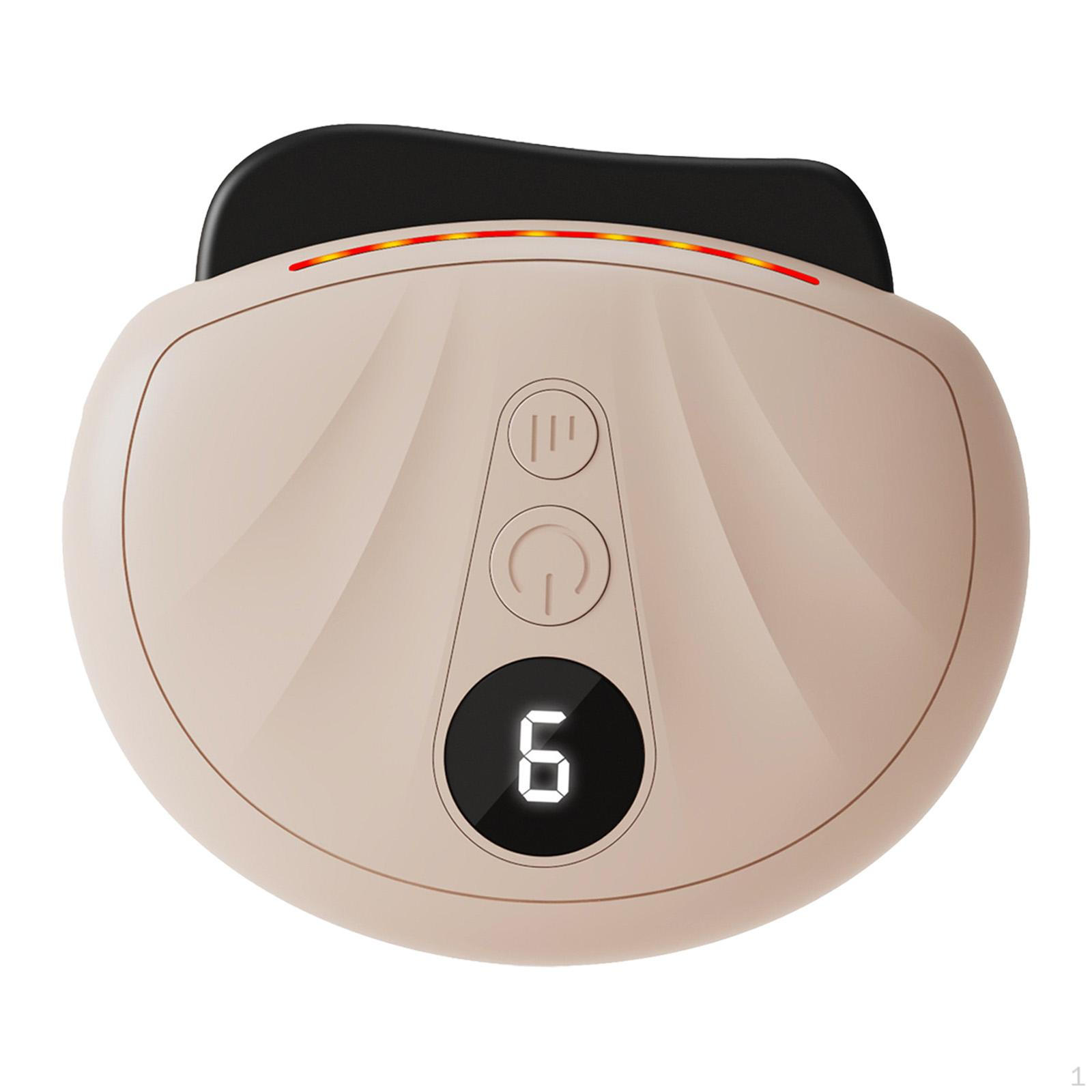 

Электрический прибор Гуа Ша для ухода за лицом с функцией нагрева бежевый