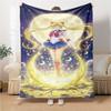 1Pc Superhero Girls' Adventure Blanket For Couch Bed Plush Cozy Fuzzy Blanket Super Soft Warm Blankets For Fall And Winter 0918243