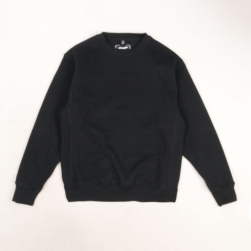 

Super Awesome 70% Cotton Thickened Cattle Goods! European and American plus Plus Size Brushed Hoody Loose round Neck Pullover Coat Men s Clothing Black (micro-blemish) M (about 80.00kg)