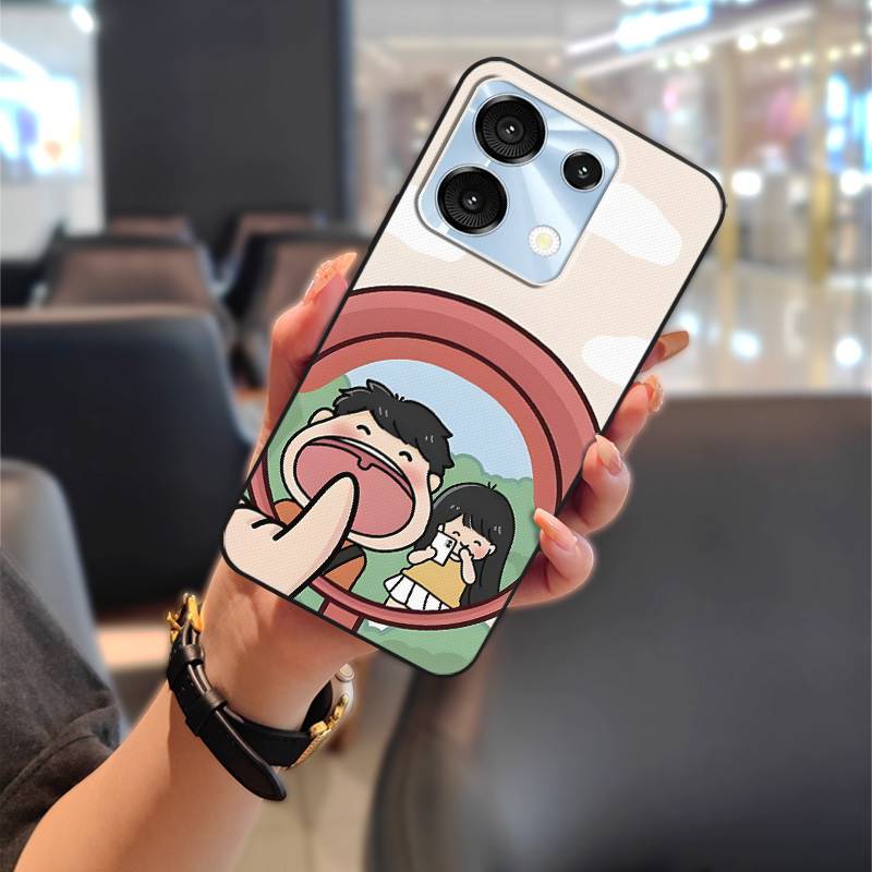 Trwałe Urocze Etui na Telefon Dla UMIDIGI G9 5G/G9C/G9T/G9A/Note90/90C/90A TPU Graffiti Ochronny Tylny Pokrowiec Wodoodporny