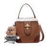 Commuting Handbag for Work, Lady's Handbag, Exquisite Bucket Bag, Casual Retro Bag