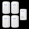 International Wireless Multi-Plug Doorbell: EU/US/UK/AU-Ready with 433 MHz Range