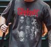 Slipknot Heavy Metal Band T-Shirt On Vintage Black Comfort Colors 1717 Tee