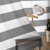 Stripes Grey Tulle Curtains Living Room Kitchen Chiffon Curtain Bedroom Balcony Sheer Curtain Fashion Home Decor