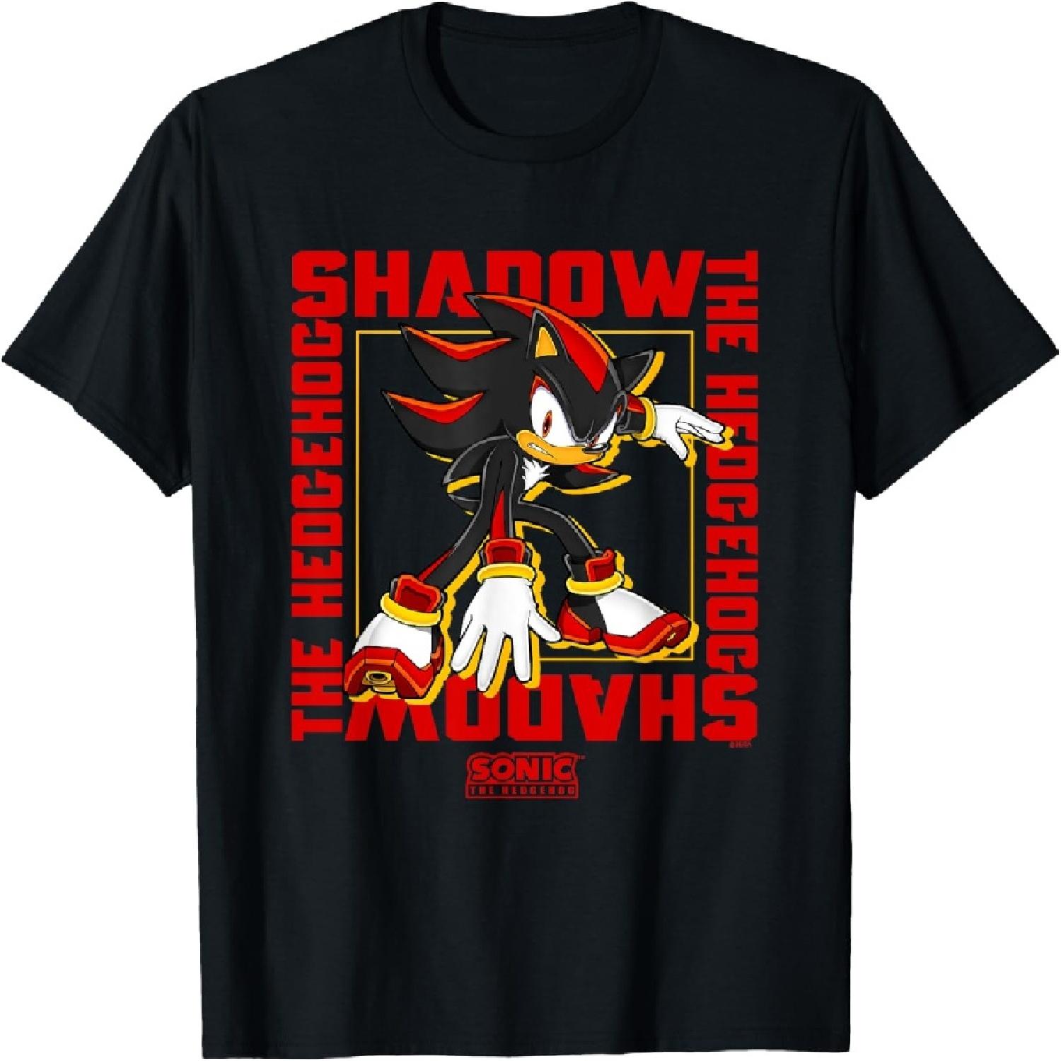 

Sonic The Hedgehog Shadow The Hedgehog Epic Portrait T-Shirt XXXXXL різнокольоровий