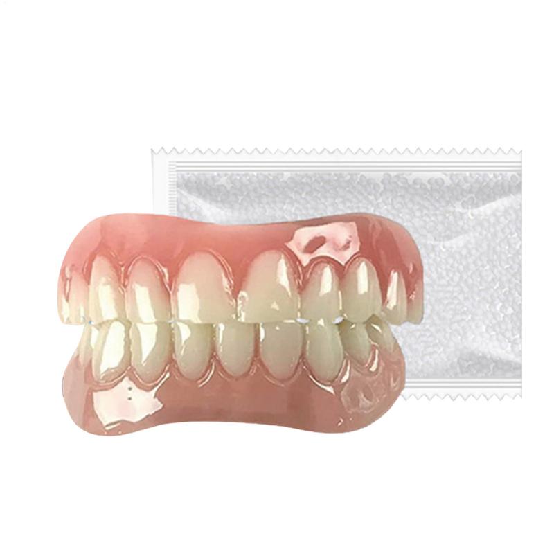 Denture Silicone Kit Denture Silicone Liners Soft Denture Kit Soft Denture Kit Teeth Upper And Lower Set Easy Use For Women