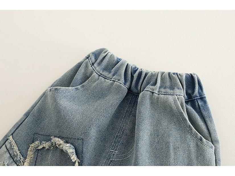 Chlapecká dvoudílná souprava s kapucí z džínové bavlny: Jarní/podzimní styl s potiskem písmen a velkými kapsami, dlouhé rukávy