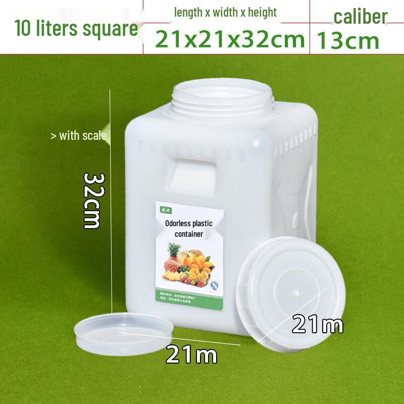 Hanyou Food Grade Square Plastic Bucket