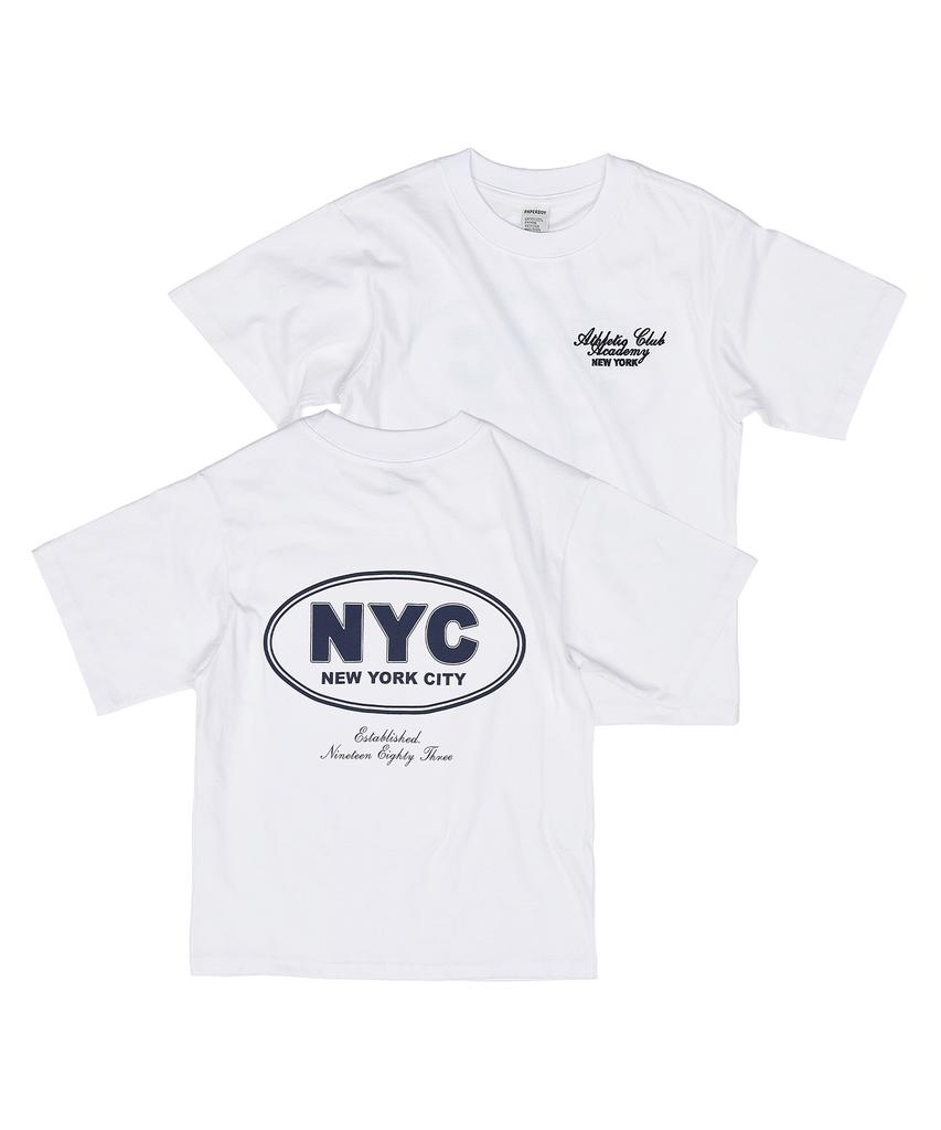 PAPERBOY Nyc Academy Short Sleeve T-Shirt - Navy