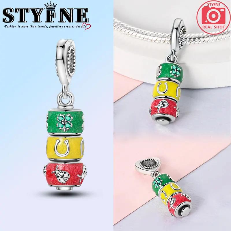 Exquisite Fashion Copper Color Santa Claus Christmas Tree Elk Deer Charms Beads Fit Original Bracelets Diy Christmas Jewelry