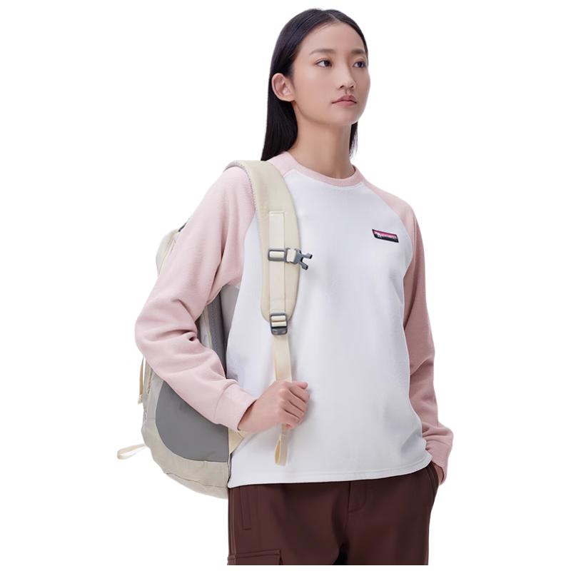 CAMEL Women s Outdoor Fleece Lined Pullover Sweatshirt A24CA6K787 L 2180₽