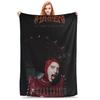 Lady Gaga Mayhem New Album Music Blanket Multi-function Flannel Sofa Throw Blanket for Couch Bedding Office Throws Bedspread