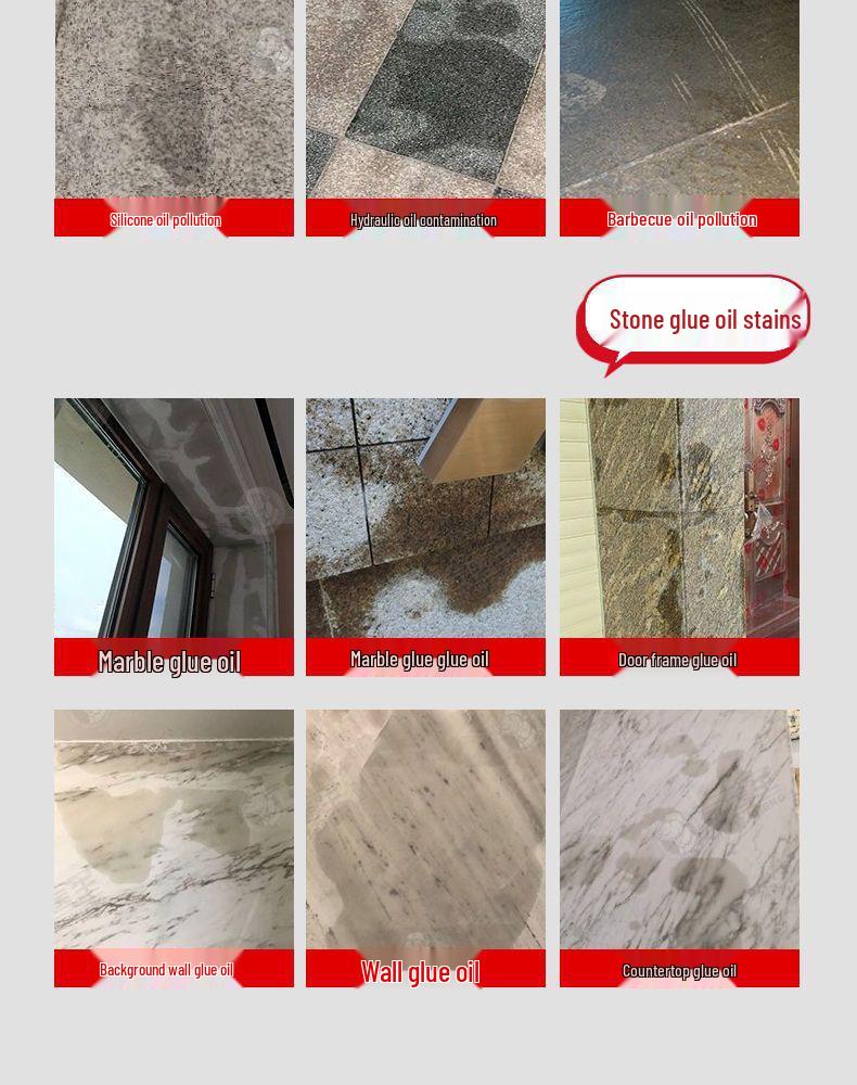 Dr. Shi Stone Degreaser & Oil Stain Remover for Granite and Marble