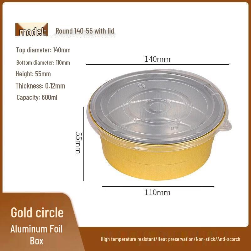 Yuzhuxun Disposable Round Cake Packaging Boxes