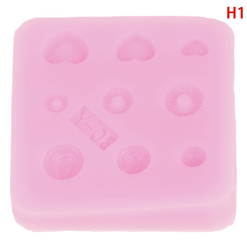 Stampo per Pietre Preziose Stampo in Silicone Cibo in Miniatura Dolci Ciondoli per Gioielli Lucidatura Epossidica