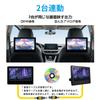 Headrest Monitor DVD DVD Player CPRM Compatible Rear Seat Monitor Input IPS Japanese Instruction Included [One-Year Warranty] 10.6-inch HDMI/AV/USB/SD