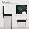 60 L Trash Can with Foot Pedal, Stainless Steel Waste Bin with Soft-Closing Lid, Silver Colored
