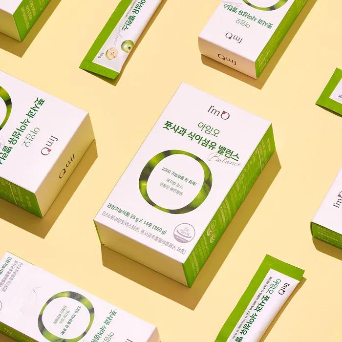 Ich bin Oh Green Apple Diet Ballaststoff-Gelee Balance 5 Boxen, 70 Päckchen