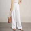 Women High Waist Linen Wide Leg Pants