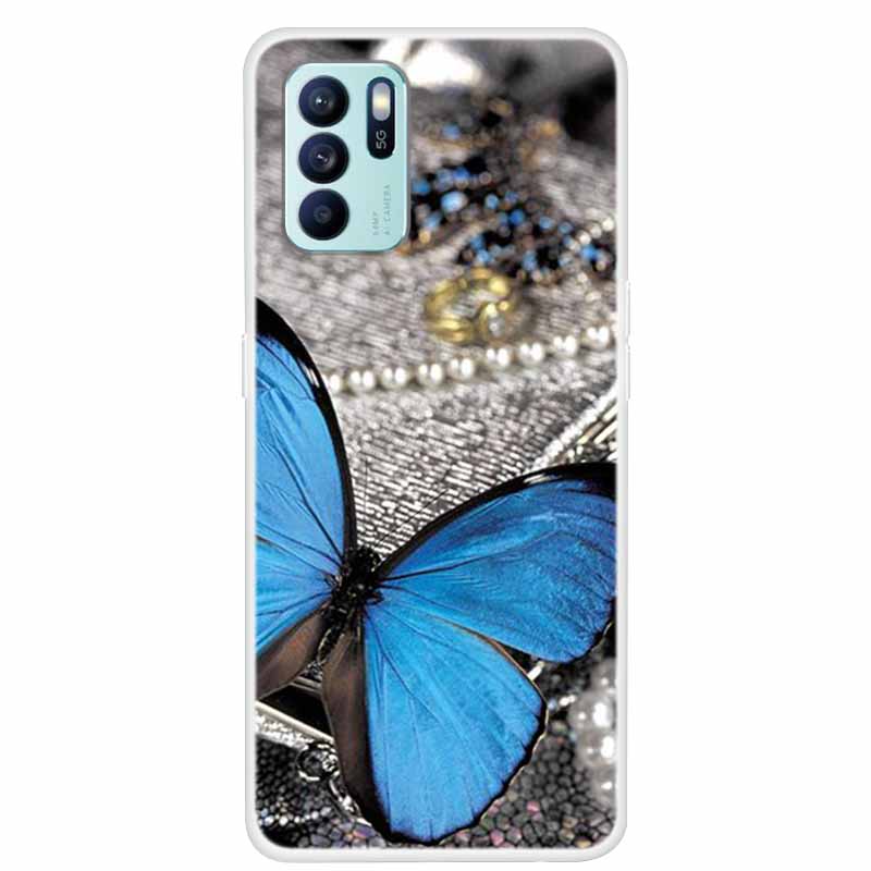 For OPPO Reno6 Z Cases Reno6 5G 6 Pro+ Clear Marble Soft TPU Silicone Cover For OPPO Reno 6 Pro Plus Phone Cases Reno6 Z CPH2251