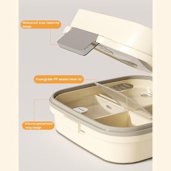 Pill Box with Sealing Ring And 7 Compartments Organizer Moisture Protection