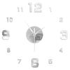 3D Wall Clock DIY Mirror Wall Stickers Home Decor Quartz Needle Watch Living Room Removable Art Decal Sticker reloj de pared Hot