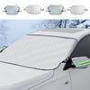 Car Windshield Snow Cover Frost Protector Cover For Windshield Soft Inner Layer Protection Supplies For SUVs Sedans And Mini