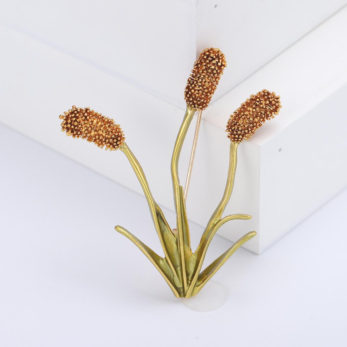 

Простая и модная напольная брошь в виде вяза для женщин, брошь для кардигана, корейский стиль, индивидуальный темперамент, корсаж, небольшой ароматный стиль Ing Tide