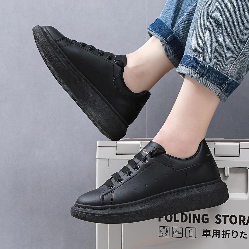New Classic Little White Shoes Women's Versatile Muffin Thick-soled Heightening Women's Shoes Casual New Breathable Board Shoes