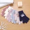 Thicken Touchscreen Gloves Wool Outdoor Cycling Gloves Fashion Knitted Wool Mittens  Outdoors