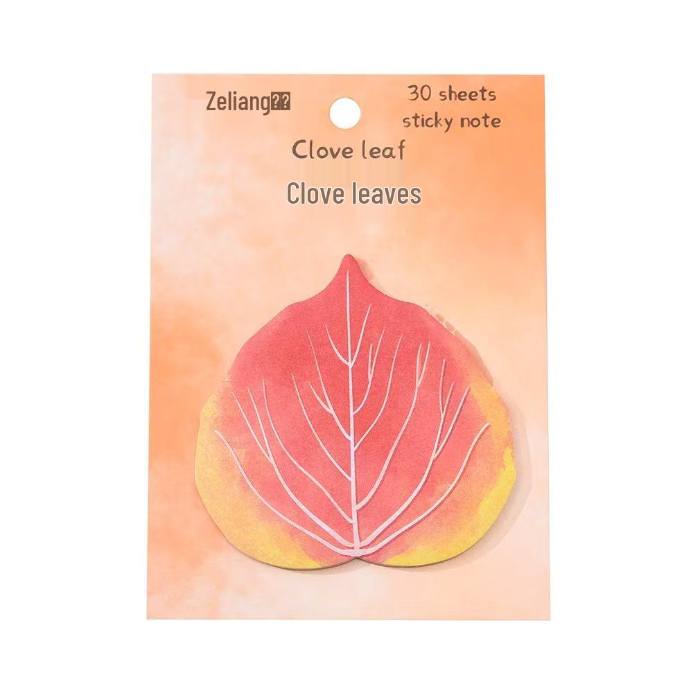 Autumn Leaf Sticky Notes: High-Value Book for Student Messages