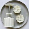 75g Rabbit Shaped Pastry Moulds Dessert Molds Dessert Stamps Hand Pressure Gadgets Plastic Material Baking Accessories